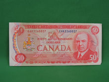Load image into Gallery viewer, Canadian Bank Notes - ENZ - 1975 - $50 - EHK2260027