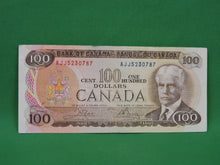 Load image into Gallery viewer, Canadian Bank Notes - ENZ - 1975 - $100 - AJJ5230787