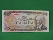 Load image into Gallery viewer, Canadian Bank Notes - ENZ - 1975 - $100 - AJJ7635214