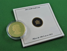 Charger l'image dans la galerie, Currency - Gold Coin - $100 - 2012 - RCM - 150th Anniversary of the Cariboo Gold Rush