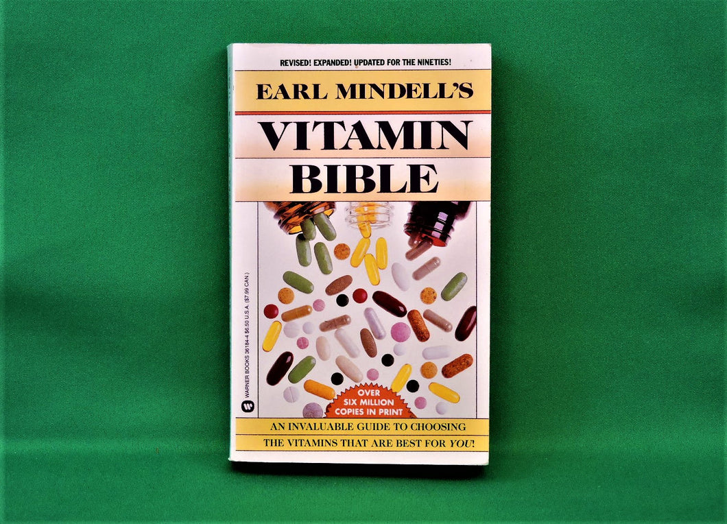 Book - JAE - 1995 - Vitamin Bible - by Earl Mindell