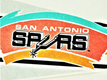 Load image into Gallery viewer, Pennant Flag - San Antonio Spurs
