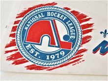 Load image into Gallery viewer, Pennant Flag - Quebec Nordiques