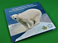 Charger l'image dans la galerie, Currency - Silver Coin - $50 - 2014 - RCM - Iconic Polar Bear