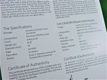 Charger l'image dans la galerie, Currency - Silver Coin - $50 - 2014 - RCM - Iconic Polar Bear