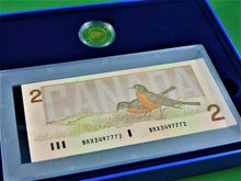 Charger l'image dans la galerie, Currency - Coin and Bank Note Set - $2 - 1996 - Canada's $2 Proof Coin and Bank Note Set