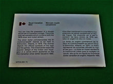 Charger l'image dans la galerie, Currency - Coin Set - 1978 - RCM - Double Dollar Proof Set - XI Commonwealth Games in Edmonton, Alberta