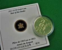 Charger l'image dans la galerie, Currency - Gold Coin - $150 - 2013 - RCM - Year of the Snake