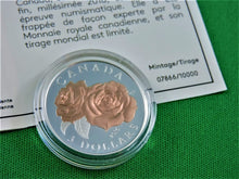 Charger l'image dans la galerie, Currency - Silver Coin - $3 - 2016 - RCM - Queen Elizabeth Rose