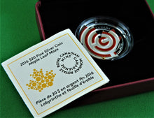 Charger l'image dans la galerie, Currency - Silver Coin - $20 - 2016 - RCM - Maple Leaf Maze