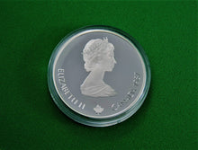 Charger l'image dans la galerie, Currency - Silver Coin - $20 - 1987 - RCM - Olympic Winter Games - Coin 9 -  Ski Jumping