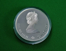 Load image into Gallery viewer, Currency - Silver Coin - $20 - 1987 - RCM - Olympic Winter Games - Coin 8 - Curling
