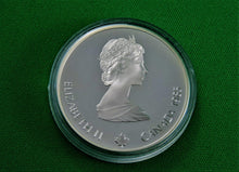 Charger l'image dans la galerie, Currency - Silver Coin - $20 - 1985 - RCM - Olympic Winter Games - Coin 1 - Downhill Skiing
