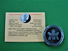 Load image into Gallery viewer, Currency - Silver Coin - $20 - 1986 - RCM - Olympic Winter Games - Coin 3 - Hockey
