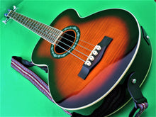 Charger l'image dans la galerie, Musical Instruments - Fender T-Bucket Bass E 3-Tone Sunburst Electro-Acoustic Guitar.