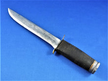 Load image into Gallery viewer, Knife - Custom Hand Made Leather Handled Fixed Blade Knife