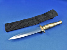 Load image into Gallery viewer, Knife - Tiger S.S. Pakistan Knife Dagger with Sheath