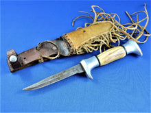 Load image into Gallery viewer, Knife - Premier Solingen Germany Fixed Blade Knife with Sheath