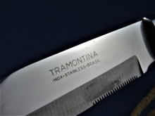 Load image into Gallery viewer, Knife - Tramontina Hunting Knife with Leather Wrist Strap