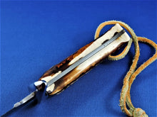 Load image into Gallery viewer, Knife - Tramontina Hunting Knife with Leather Wrist Strap