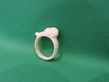 Load image into Gallery viewer, Inuit Art - Ivory Ring - Bird Resting