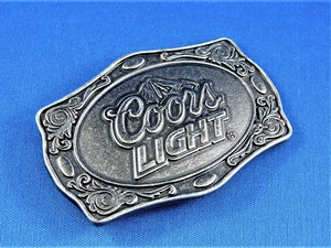 Belt Buckle - Coors Light