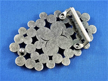 Charger l'image dans la galerie, Belt Buckle - Ornate Buckle with Multi Blue and White Stones