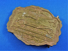 Load image into Gallery viewer, Belt Buckle - Duesenberg Straight-8 - Hand Made - Brass