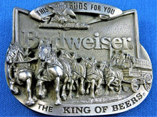 Charger l'image dans la galerie, Belt Buckle - Budweiser - The King of Beers