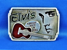 Load image into Gallery viewer, Belt Buckle - Elvis - King of Rock "N" Roll