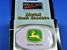 Load image into Gallery viewer, Belt Buckle - John Deere Pink Metal