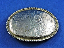 Charger l'image dans la galerie, Belt Buckle - Alpaca Mexico Silver Carved Belt Buckle