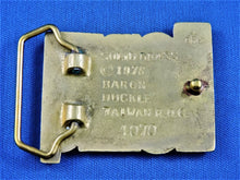 Charger l'image dans la galerie, Belt Buckle - "Henry" - Solid Brass Baron Buckle - 4070