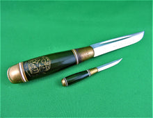 Load image into Gallery viewer, Knife - Iisakki Jarvenpaa Puukko Combination Knife Set