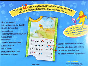 Children's Book - Disney's Winnie the Pooh - Play-Along Piano Book