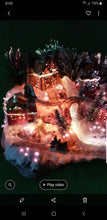 Load image into Gallery viewer, Christmas Novelties - Fiber Optic Resin Village