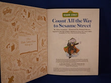 Load image into Gallery viewer, Children's Book - Little Golden Book - 1985 - Count All the Way to Sesame Street
