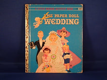 Load image into Gallery viewer, Children's Book - Little Golden Activity Book - 1954 - The Paper Doll Wedding
