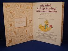 Load image into Gallery viewer, Children's Book - Little Golden Book - 1985 - Big Bird Brings Spring to Sesame Street
