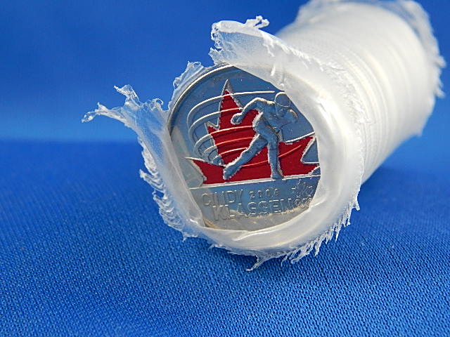 Coins and Currency - Uncirculated Roll - Cindy Klassen Colored Coin