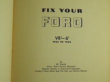 Load image into Gallery viewer, Book - 1955 - Fix Your Ford - By Bill Toboldt

