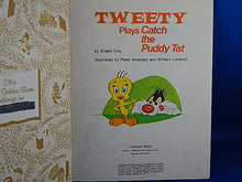 Load image into Gallery viewer, Children's Book - Little Golden Book - 1975 - Tweety Plays Catch The Puddy Tat
