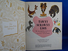 Load image into Gallery viewer, Children's Book - Little Golden Book - 1980 - Tawny Scrawny Lion
