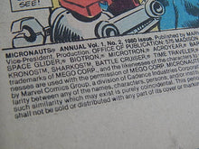 Load image into Gallery viewer, Marvel Comics - Annuals - Micronauts They Came From Inner Space - #2 - 1980
