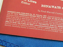 Charger l'image dans la galerie, Marvel Comics - Runaways - #23 - February 2007
