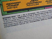 Charger l'image dans la galerie, Marvel Comics - Wonder Man - #3 - November 1991
