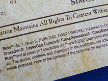 Load image into Gallery viewer, Crossgen Comics - Ruse - #8 - June 2002
