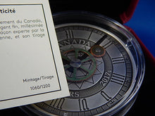 Load image into Gallery viewer, Currency - Silver Coin - $50 - 2017 - Royal Canadian Mint - Peace Tower Clock 90th Anniversary
