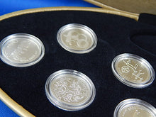 Load image into Gallery viewer, Currency - Millennium Commemorative Coin Set - 25 Cents x 12 - 1999 - Royal Canadian Mint
