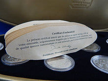 Load image into Gallery viewer, Currency - Millennium Commemorative Coin Set - 25 Cents x 12 - 1999 - Royal Canadian Mint
